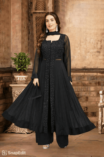 Black Anarkali Suit