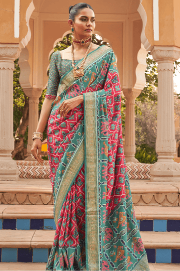 Traditional Ikat Saree