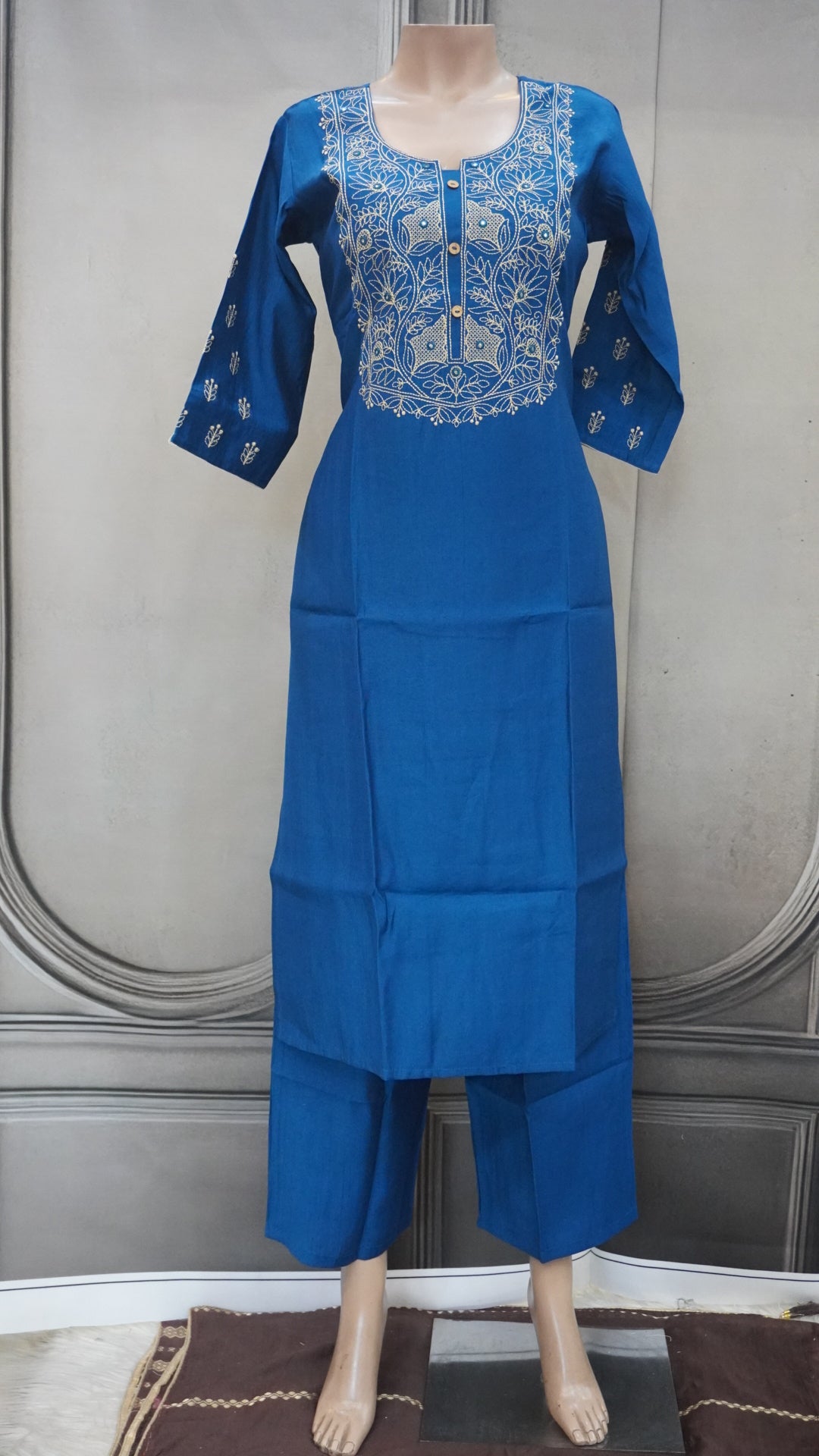 Blue kurti set