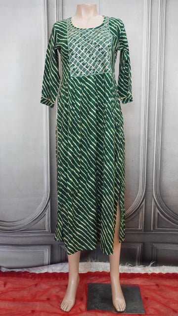 Anarkali gown
